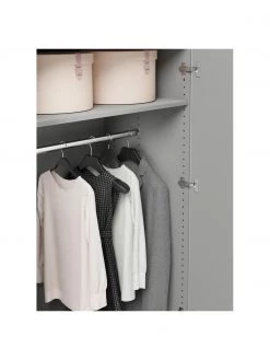 Westwing Collection Modularer Drehtürenschrank Simone in Grau, 100 cm Breite, mehrere Varianten, Basic Interior, Höhe 200 cm 10 Westwing Collection Modularer Drehtürenschrank Simone in Grau, 100 cm Breite, mehrere Varianten, Basic Interior, Höhe 200 cm -Westwingnow Geschaft Modularer Drehturenschrank Simone in Grau 100 cm Breite mehrere Varianten 3