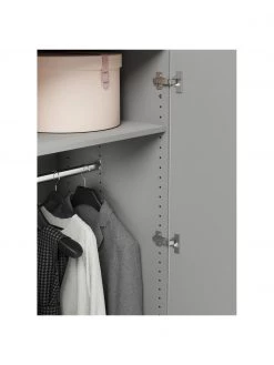 Westwing Collection Modularer Drehtürenschrank Simone in Grau, 50 cm Breite, mehrere Varianten, Basic Interior, Höhe 200 cm -Westwingnow Geschaft Modularer Drehturenschrank Simone in Grau 50 cm Breite mehrere Varianten 3