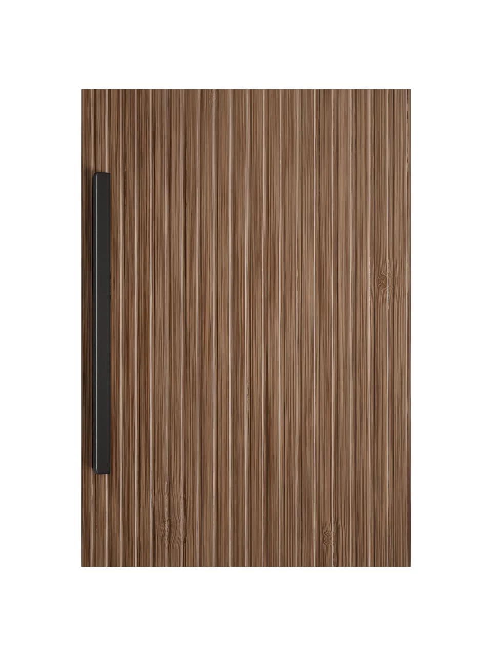 Westwing Collection Modularer Drehtürenschrank Simone in Walnuss-Optik, 50 cm Breite, mehrere Varianten, Basic Interior, Höhe 200 cm 6 Westwing Collection Modularer Drehtürenschrank Simone in Walnuss-Optik, 50 cm Breite, mehrere Varianten, Basic Interior, Höhe 200 cm – Bild 6