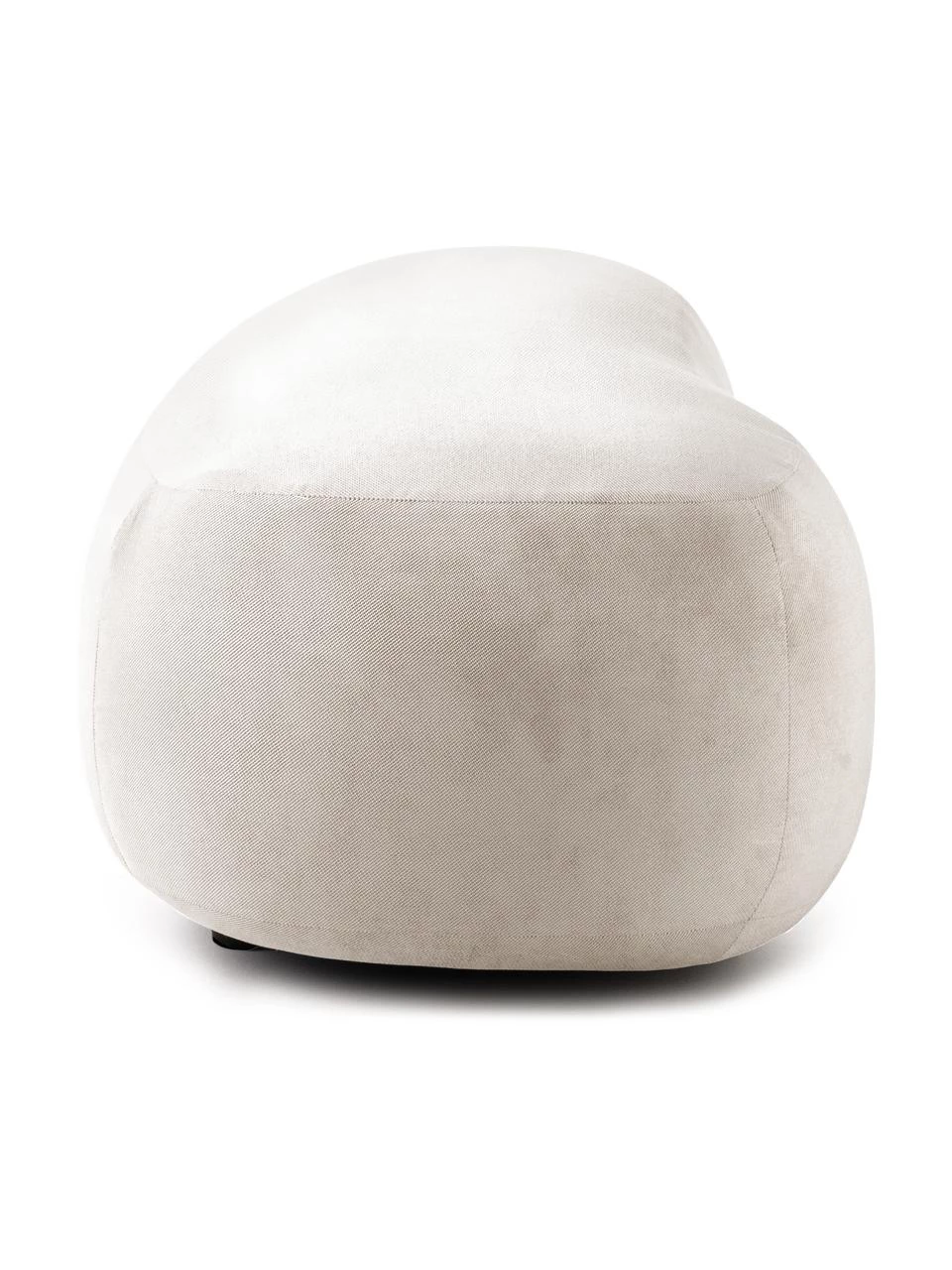 Westwing Collection Nierenförmiger Hocker Alba in Cremefarben, B 130 x T 62 cm 6 Westwing Collection Nierenförmiger Hocker Alba in Cremefarben, B 130 x T 62 cm – Bild 6