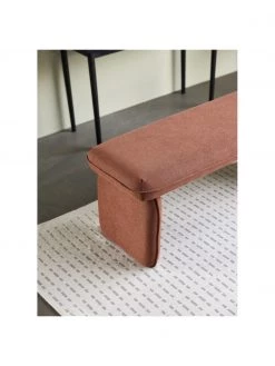 Hübsch Polsterbank Mellow in Rotbraun, B 100 x H 40 cmNur noch wenige verfügbar -Westwingnow Geschaft Polsterbank Mellow in Rotbraun 2