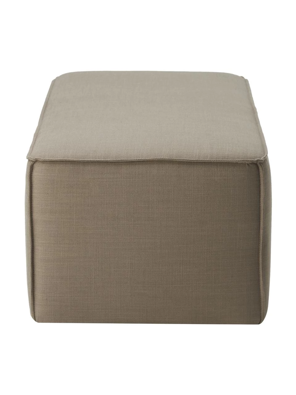 Westwing Collection Polsterbank Sanja in Dunkelbeige, B 122 x T 54 cm 4 Westwing Collection Polsterbank Sanja in Dunkelbeige, B 122 x T 54 cm – Bild 4