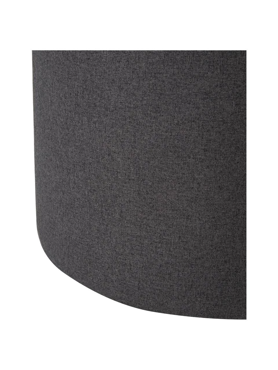 Westwing Collection Polsterhocker Alida mit Stauraum in Dunkelgrau, Ø 50 x H 42 cm 6 Westwing Collection Polsterhocker Alida mit Stauraum in Dunkelgrau, Ø 50 x H 42 cm – Bild 6