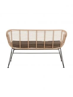 Westwing Collection Polyrattan-Sitzbank Costa in Hellbraun, B 126 x H 81 cm 11 Westwing Collection Polyrattan-Sitzbank Costa in Hellbraun, B 126 x H 81 cm -Westwingnow Geschaft Polyrattan Sitzbank Costa in Hellbraun 5