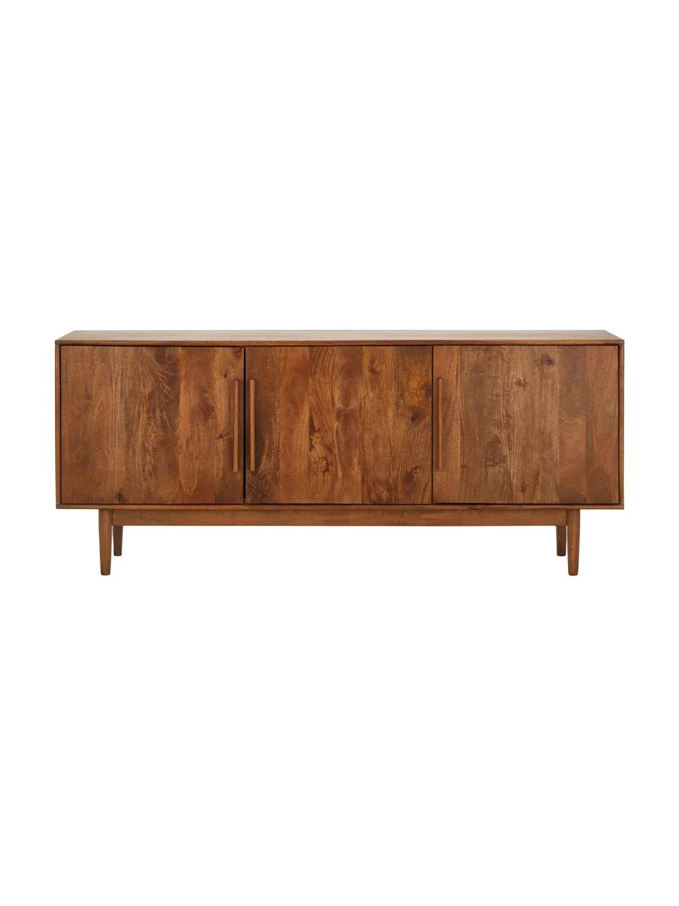 Westwing Collection Retro Sideboard Paul mit Türen aus massivem Mangoholz, B 180 x H 75 cm 5 Westwing Collection Retro Sideboard Paul mit Türen aus massivem Mangoholz, B 180 x H 75 cm – Bild 5