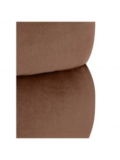 Westwing Collection Samt-Hocker Alto in Braun, Ø 42 x H 47 cm 9 Westwing Collection Samt-Hocker Alto in Braun, Ø 42 x H 47 cm -Westwingnow Geschaft Samt Hocker Alto in Braun 3