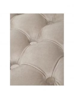 Westwing Collection Samt-Hocker Chiara mit Stauraum in Beige, Ø 50 x H 42 cm -Westwingnow Geschaft Samt Hocker Chiara mit Stauraum in Beige 4