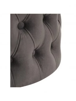Westwing Collection Samt-Hocker Chiara mit Stauraum in Dunkelgrau, Ø 50 x H 42 cm 11 Westwing Collection Samt-Hocker Chiara mit Stauraum in Dunkelgrau, Ø 50 x H 42 cm -Westwingnow Geschaft Samt Hocker Chiara mit Stauraum in Dunkelgrau 5