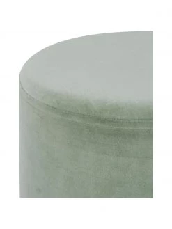 Westwing Collection Samt-Hocker Haven in Salbeigrün, ∅ 38 x H 45 cm -Westwingnow Geschaft Samt Hocker Haven in Salbeigrun 4