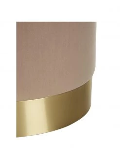 Westwing Collection Samt-Hocker Orchid in Taupe, Ø 38 x H 38 cm 11 Westwing Collection Samt-Hocker Orchid in Taupe, Ø 38 x H 38 cm -Westwingnow Geschaft Samt Hocker Orchid in Taupe 5