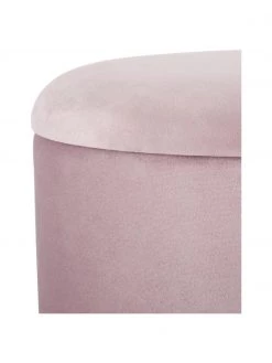 Bizzotto Samt-Hocker Polina mit Stauraum, Ø 35 x H 45 cm -Westwingnow Geschaft Samt Hocker Polina mit Stauraum 3