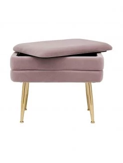 Bizzotto Samt-Polsterbank Pavlina mit Stauraumfunktion, B 50 x H 42 cmNur noch 1 Artikel verfügbar -Westwingnow Geschaft Samt Polsterbank Pavlina mit Stauraumfunktion 8