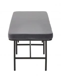 House Doctor Samt-Sitzbank Comma, B 160 x H 46 cm -Westwingnow Geschaft Samt Sitzbank Comma 4