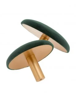 Samt-Wandhaken-Set Giza in Dunkelgrün, 3-tlg., Set mit verschiedenen GrößenNur noch 1 Artikel verfügbar -Westwingnow Geschaft Samt Wandhaken Set Giza in Dunkelgrun 3 tlg 5