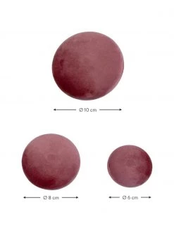 Samt-Wandhaken-Set Giza in Rosa, 3-tlg., Set mit verschiedenen Größen 8 Samt-Wandhaken-Set Giza in Rosa, 3-tlg., Set mit verschiedenen Größen -Westwingnow Geschaft Samt Wandhaken Set Giza in Rosa 3 tlg 2