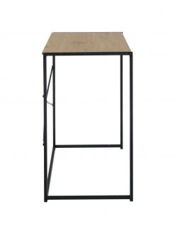 Schmaler Schreibtisch Seaford aus Holz und Metall, B 100 x T 45 cm -Westwingnow Geschaft Schmaler Schreibtisch Seaford aus Holz und Metall 4