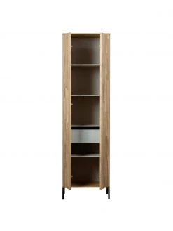 Schrank Avourio mit geriffelter Front aus Eichenholz, B 60 x H 210 cm -Westwingnow Geschaft Schrank Avourio mit geriffelter Front aus Eichenholz 4
