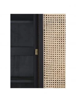 HKliving Schrank Retro mit Wiener Geflecht und Schiebetüren, 2-türig, B 95 x H 140 cm -Westwingnow Geschaft Schrank Retro mit Wiener Geflecht und Schiebeturen 2 turig 5