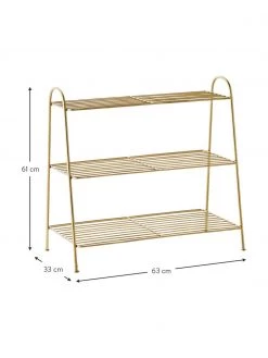 Madam Stoltz Schuhregal Anna mit 3 Ablageflächen, B 63 x H 61 cm -Westwingnow Geschaft Schuhregal Anna mit 3 Ablageflachen 3