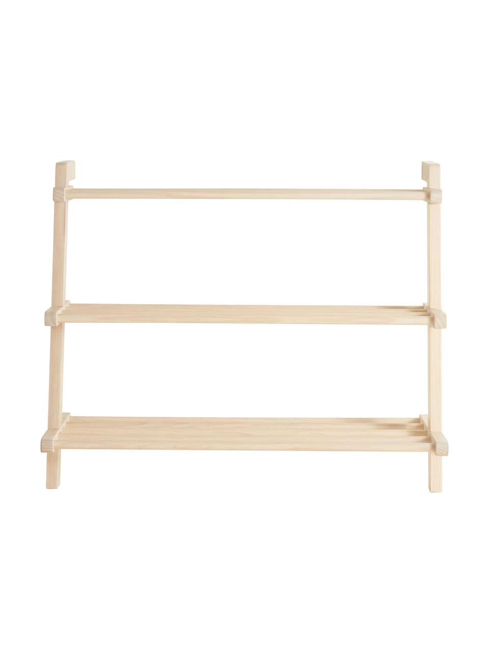 Jotex Schuhregal Eddison mit 3 Ablageflächen aus Kiefernholz, B 80 x H 65 cm 4 Jotex Schuhregal Eddison mit 3 Ablageflächen aus Kiefernholz, B 80 x H 65 cm – Bild 4