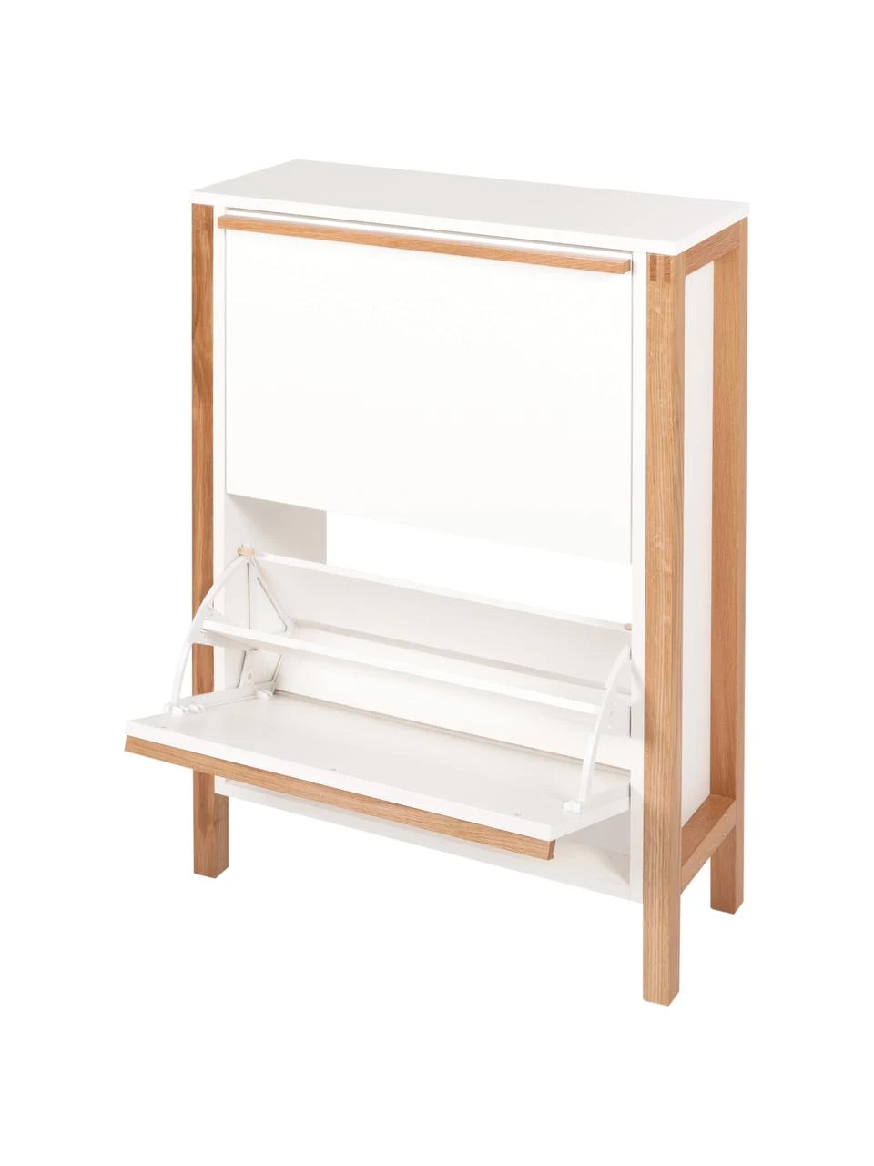 Woodman Schuhschrank Northgate mit 2 Klappfächern, B 65 x H 93 cm 5 Woodman Schuhschrank Northgate mit 2 Klappfächern, B 65 x H 93 cm – Bild 5