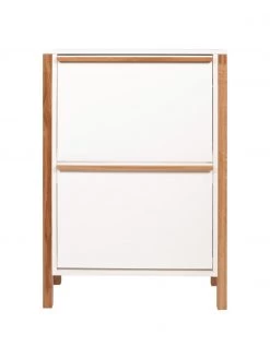 Woodman Schuhschrank Northgate mit 2 Klappfächern, B 65 x H 93 cm 11 Woodman Schuhschrank Northgate mit 2 Klappfächern, B 65 x H 93 cm -Westwingnow Geschaft Schuhschrank Northgate mit 2 Klappfachern 5