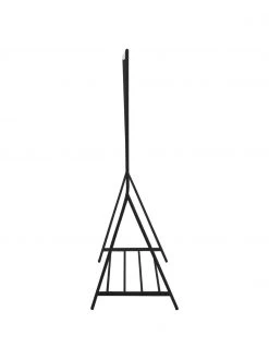 Schwarze Kleiderstange Brent in Schwarz, B 117 x T 59 cm -Westwingnow Geschaft Schwarze Kleiderstange Brent in Schwarz 3