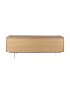 Sideboard Allure mit Schublade und Türen aus Eichenholzfurnier, B 200 x H 75 cm -Westwingnow Geschaft Sideboard Allure mit Schublade und Turen aus Eichenholzfurnier 4