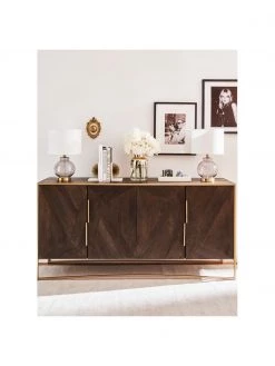 Westwing Collection Sideboard Harry mit T&uuml;ren aus massivem Mangoholz, B 175 x H 85 cm -Westwingnow Geschaft Sideboard Harry mit Turen aus massivem Mangoholz 2
