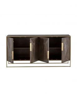 Westwing Collection Sideboard Harry mit T&uuml;ren aus massivem Mangoholz, B 175 x H 85 cm -Westwingnow Geschaft Sideboard Harry mit Turen aus massivem Mangoholz 5