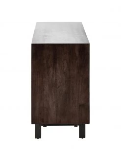 Westwing Collection Sideboard Karl mit Türen aus massivem Mangoholz, B 165 x H 61 cm 10 Westwing Collection Sideboard Karl mit Türen aus massivem Mangoholz, B 165 x H 61 cm -Westwingnow Geschaft Sideboard Karl mit Turen aus massivem Mangoholz 4