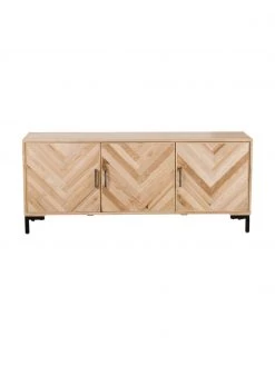 Westwing Collection Sideboard Leif mit Türen aus massivem Eschenholz, B 177 x H 75 cm -Westwingnow Geschaft Sideboard Leif mit Turen aus massivem Eschenholz 3