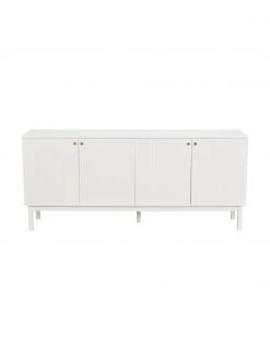 Rowico Sideboard Lewiston mit geriffelter Front in Weiß, B 161 x H 70 cm 10 Rowico Sideboard Lewiston mit geriffelter Front in Weiß, B 161 x H 70 cm -Westwingnow Geschaft Sideboard Lewiston mit geriffelter Front in Weiss 4