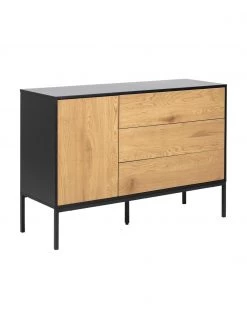 Sideboard Seaford aus Holz und Metall, B 120 x H 82 cm