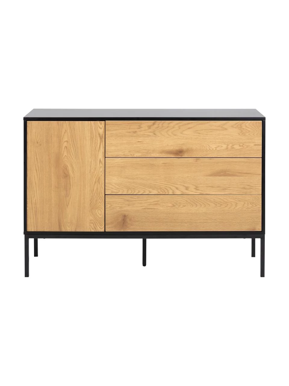 Sideboard Seaford aus Holz und Metall, B 120 x H 82 cm 6 Sideboard Seaford aus Holz und Metall, B 120 x H 82 cm – Bild 6