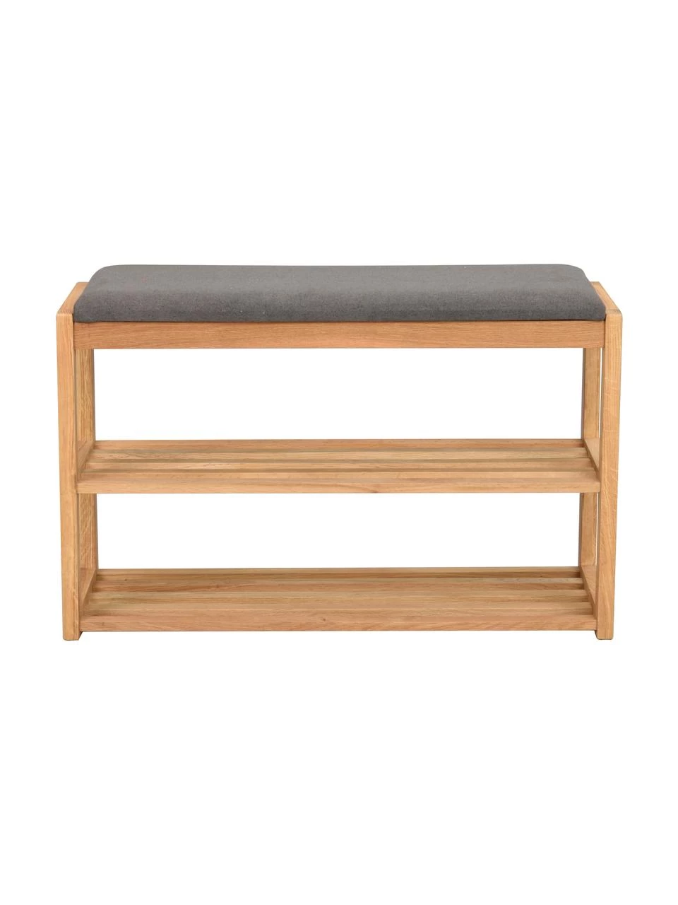 Rowico Sitzbank Confetti mit Schuhregal aus Eichenholz, B 80 x H 52 cm 3 Rowico Sitzbank Confetti mit Schuhregal aus Eichenholz, B 80 x H 52 cm – Bild 3