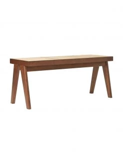 Westwing Collection Sitzbank Sissi mit Wiener Geflecht, B 110 x H 48 cm