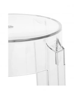 Kartell Transparenter Hocker Charles Ghost, Ø 39 x H 46 cm -Westwingnow Geschaft Transparenter Hocker Charles Ghost 4