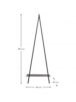 Nordal Wand-Garderobe Ravi mit Kleiderstange und Ablage, B 64 x H 180 cm 5 Nordal Wand-Garderobe Ravi mit Kleiderstange und Ablage, B 64 x H 180 cm -Westwingnow Geschaft Wand Garderobe Ravi mit Kleiderstange und Ablage 2