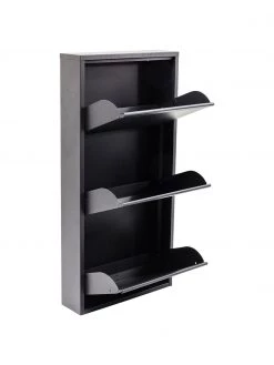 Kare Design Wand-Schuhschrank Caruso mit 3 Klappfächern, B 50 x H 103 cm -Westwingnow Geschaft Wand Schuhschrank Caruso mit 3 Klappfachern 4