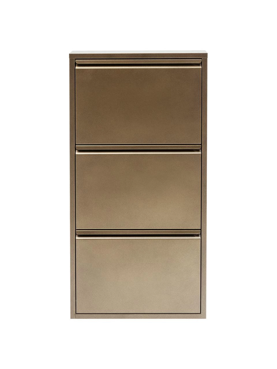 Kare Design Wand-Schuhschrank Caruso mit 3 Klappfächern, B 50 x H 103 cm 4 Kare Design Wand-Schuhschrank Caruso mit 3 Klappfächern, B 50 x H 103 cm – Bild 4