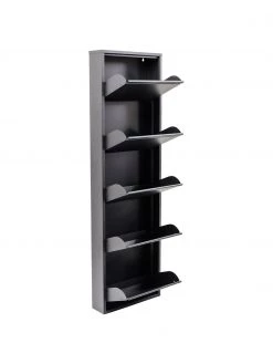 Kare Design Wand-Schuhschrank Caruso mit 5 Klappfächern, B 50 x H 170 cm -Westwingnow Geschaft Wand Schuhschrank Caruso mit 5 Klappfachern 16