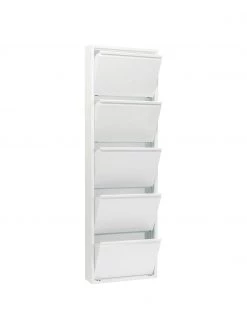 Kare Design Wand-Schuhschrank Caruso mit 5 Klappfächern, B 50 x H 170 cm -Westwingnow Geschaft Wand Schuhschrank Caruso mit 5 Klappfachern 4