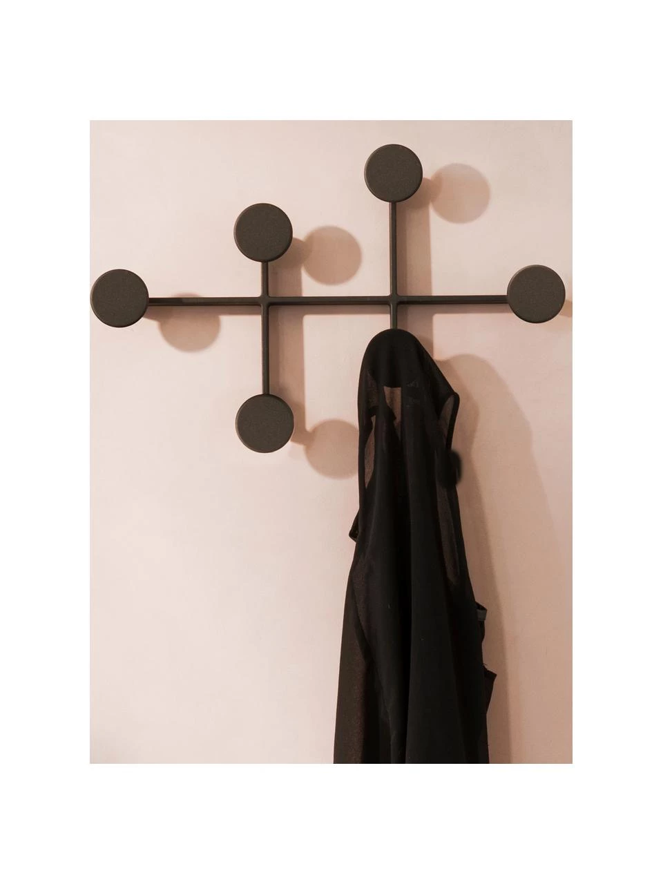 Menu Wandgarderobe Afteroom aus Stahl, B 37 x H 24 cm 2 Menu Wandgarderobe Afteroom aus Stahl, B 37 x H 24 cm – Bild 2