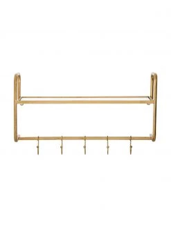 Wandgarderobe Hatstand in Gold, B 60 x H 38 cm -Westwingnow Geschaft Wandgarderobe Hatstand in Gold 3