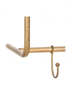 Wandgarderobe Hatstand in Gold, B 60 x H 38 cm -Westwingnow Geschaft Wandgarderobe Hatstand in Gold 5