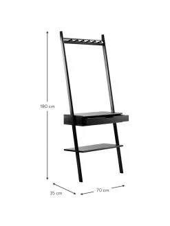 Wandgarderobe Noble aus Holz, B 70 x H 180 cm -Westwingnow Geschaft Wandgarderobe Noble aus Holz 2