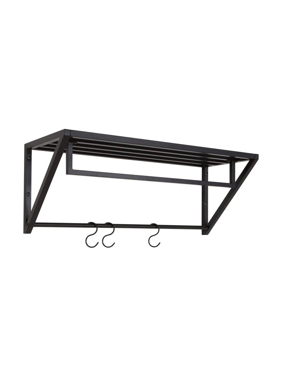 Jotex Wandgarderobe Preston mit Hutablage, B 80 x T 30 cm 1 Jotex Wandgarderobe Preston mit Hutablage, B 80 x T 30 cm