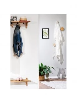 Rowico Wandhaken Milford aus Eichenholz, Ø 8 x T 4 cm -Westwingnow Geschaft Wandhaken Milford aus Eichenholz 4