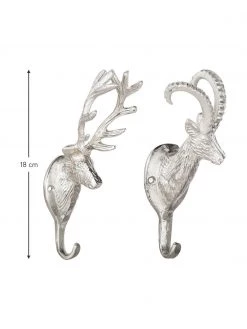 Wandhaken-Set Jupiter, 2-tlg., H 18 cm -Westwingnow Geschaft Wandhaken Set Jupiter 2 tlg 2